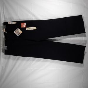 NWT DOCKERS Black Metro trousers Sz 10S.